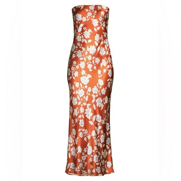 BEC & BRIDGE Moon Dance Maxi Dress, Blossom Print, 2 (US) - Picture 11 of 11